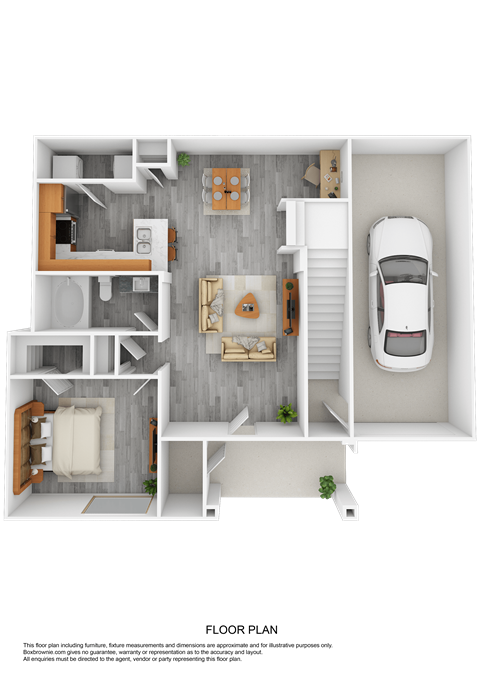 1 bed 1 bath C at Province of Briarcliff Apartments, Kansas City, MO, 64118